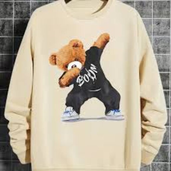 Teddy Bear Sweater, Size 10 - Picture 1 of 2